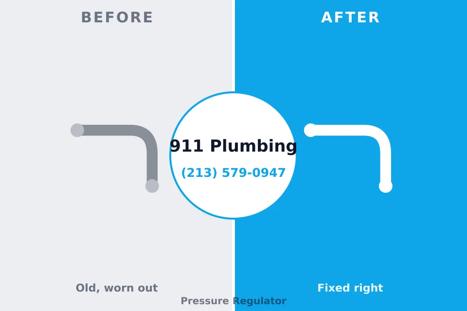 Before and after: plumbing repair Hutchinson Island South, FL